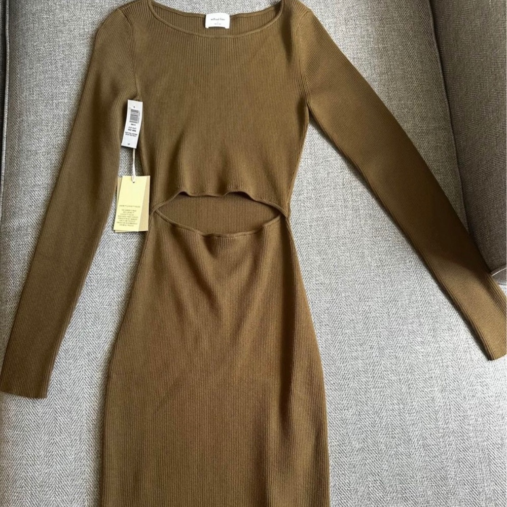 Artizia Cut Out Knit Mini Dress
